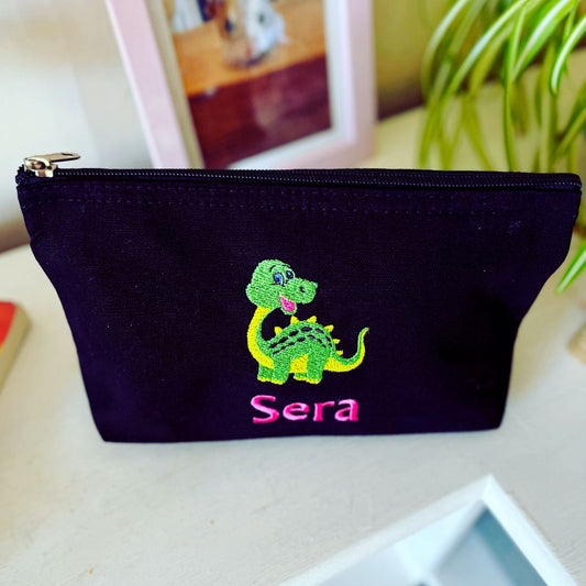 Black Pouch - Name and Motif